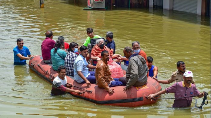 Indian Tech Hub City Bangalore is crippled by Floods