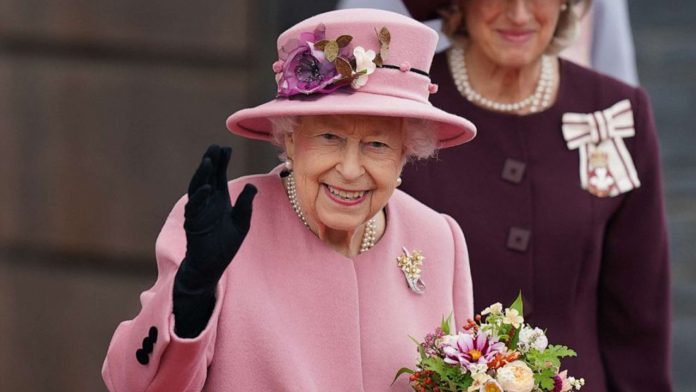 The Queen of the United Kingdom Elizabeth Alexandra Mary Windsor dies at the age of 96